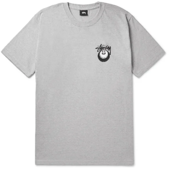 Stussy 8 Ball Cobra Grey Shirt