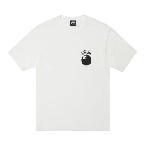 Stussy 8 Ball White T-Shirt