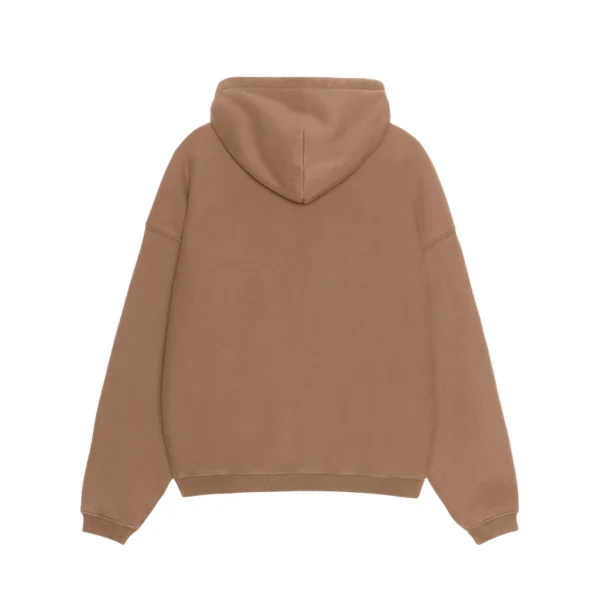 Stussy 80 Relaxed Brown Hoodie-back