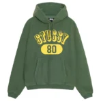 Stussy 80 Relaxed Fit Pine Hoodie