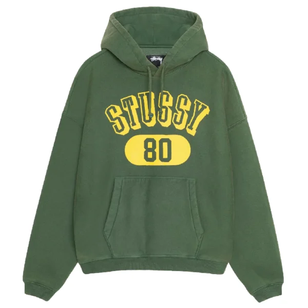 Stussy 80 Relaxed Fit Pine Hoodie