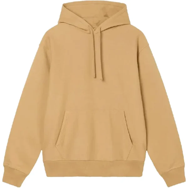 Stussy Back Hood Embroidered Brown Hoodie