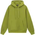 Stussy Back Hood Emroidered Moss Hoodie