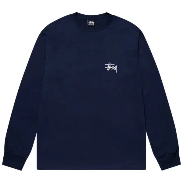 Stussy Basic Navy LongSleeve Shirt