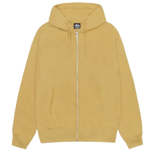Stussy Buana Stock Brown Zip Up Hoodie