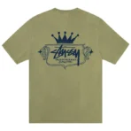 Stussy Built to Last Green Shirt Back
