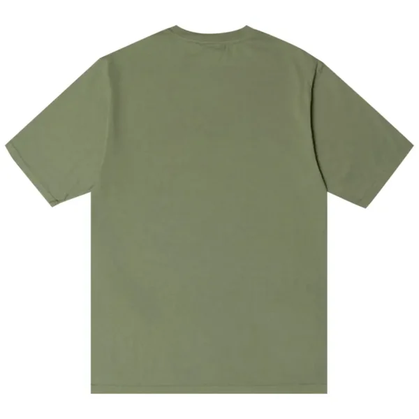 Stussy Champion Green T-Shirt Back