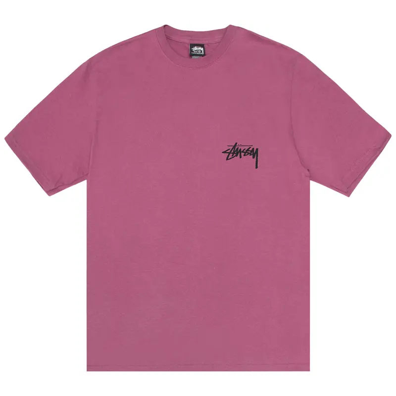 Stussy Cherry 8 Ball Deep Pink Shirt