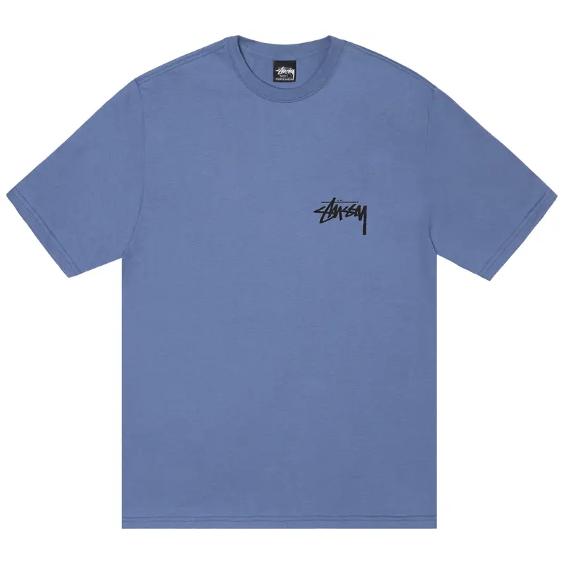Stussy Classic Dot Blue T-Shirt