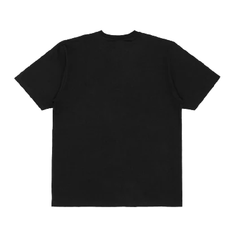 Stussy Codes Black T-Shirt Back