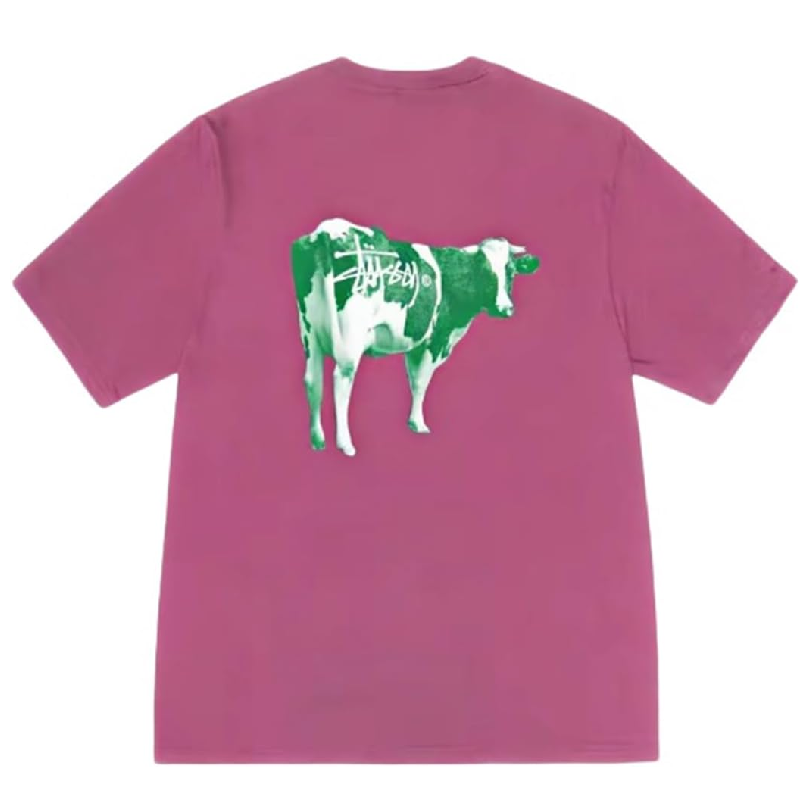 Stussy Cow Berry Shirt Back