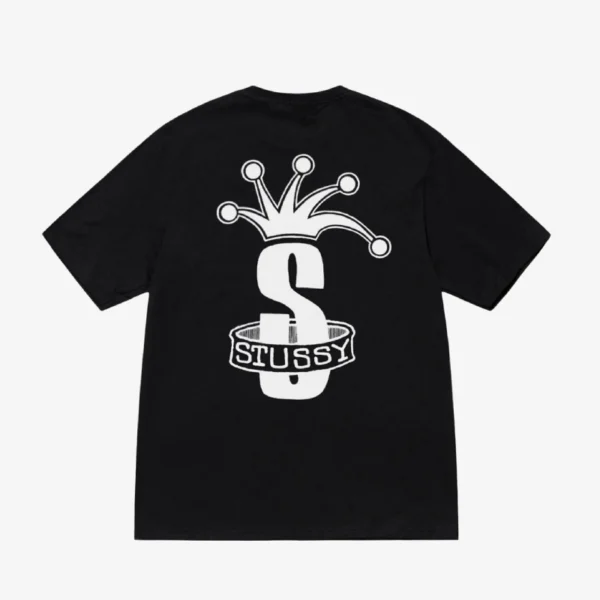 Stussy Crown Band Black T-Shirt Back