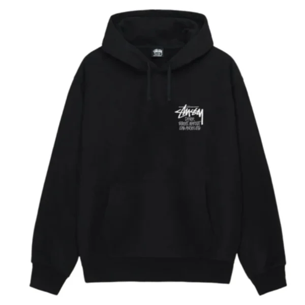 Stussy DSM Los Angeles Black Hoodie