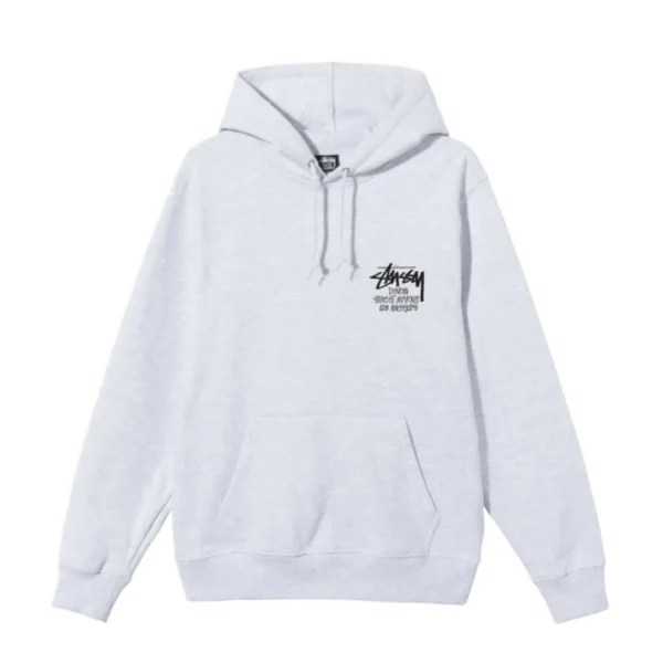 Stussy DSM Los Angeles Grey Hoodie