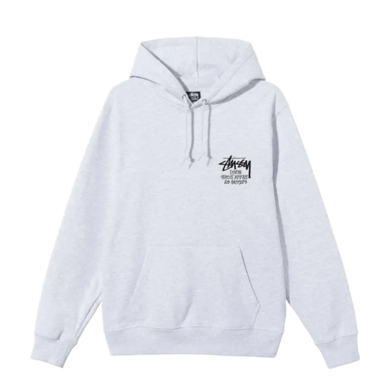 Stussy DSM Los Angeles Grey Hoodie