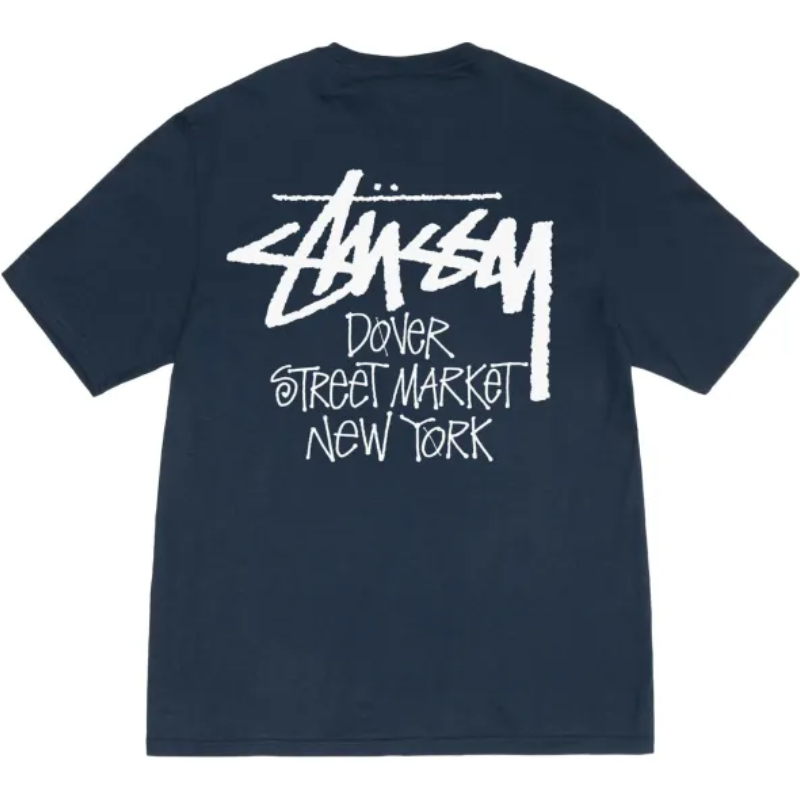 Stussy DSM New York Navy Tee-back