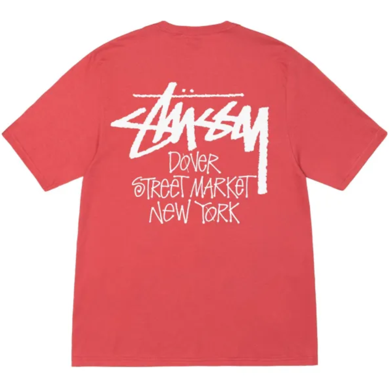 Stussy DSM New York Red Tee-Back