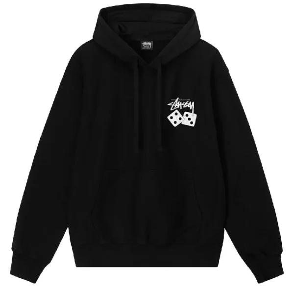 Stussy Dice Black Pullover Hoodiie