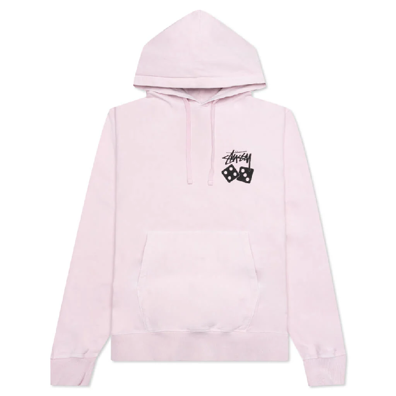 Stussy Dice Pink Pullover Hoodie