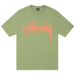 Stussy Dizzy Stock Green T-Shirt