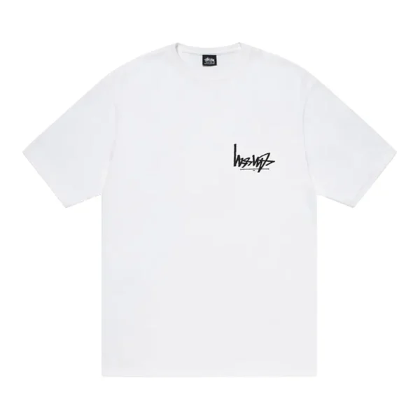 Stussy Flipped White Tee