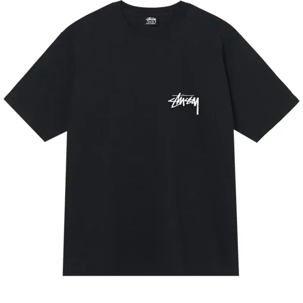 Stussy Fuzzy Dice Black Shirt