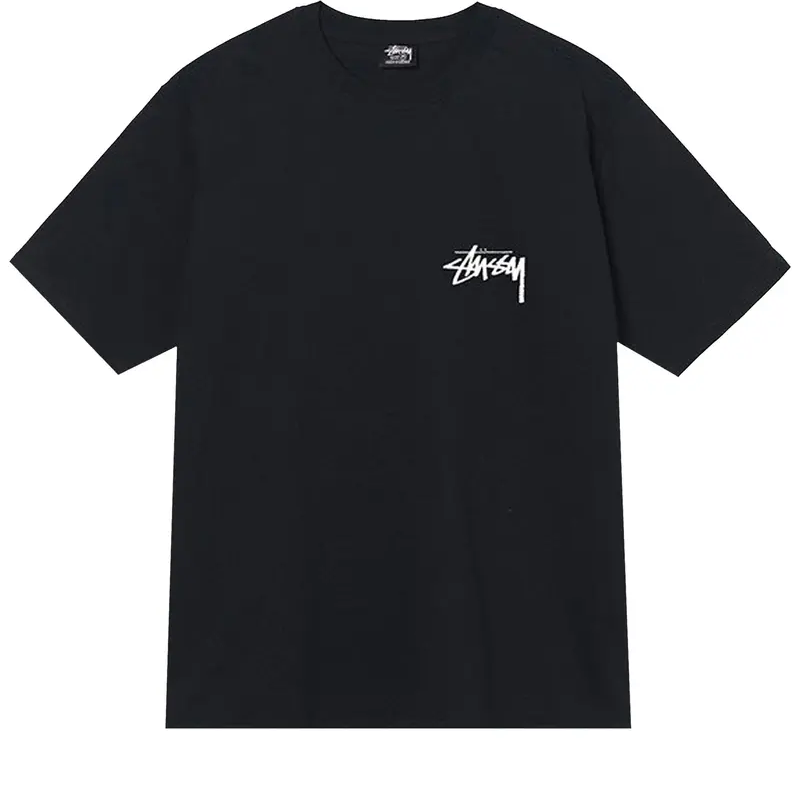 Stussy Fuzzy Dice Black Shirt