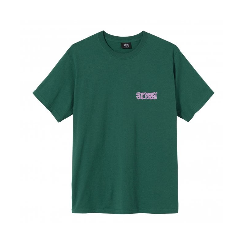 Stussy Gambit Dark Green T-Shirt