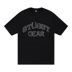 Stussy Gear Black T-Shirt