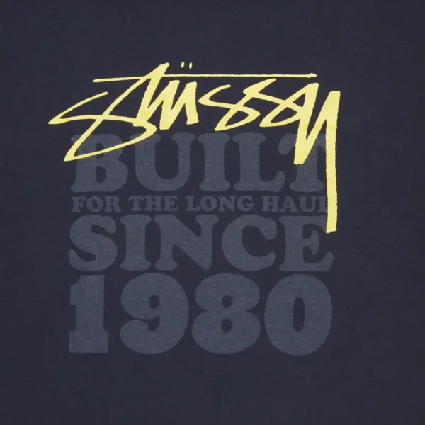 Stussy Gear Built Since 80 Navy Tee Zoom