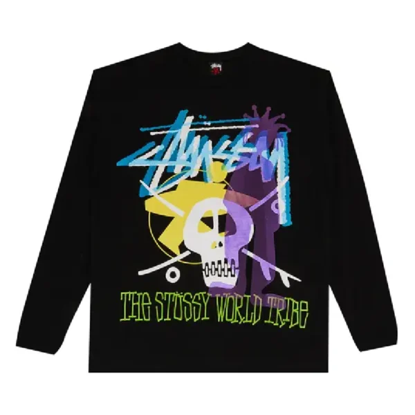 Stussy Gear World Tribe Long Sleeve Shirt
