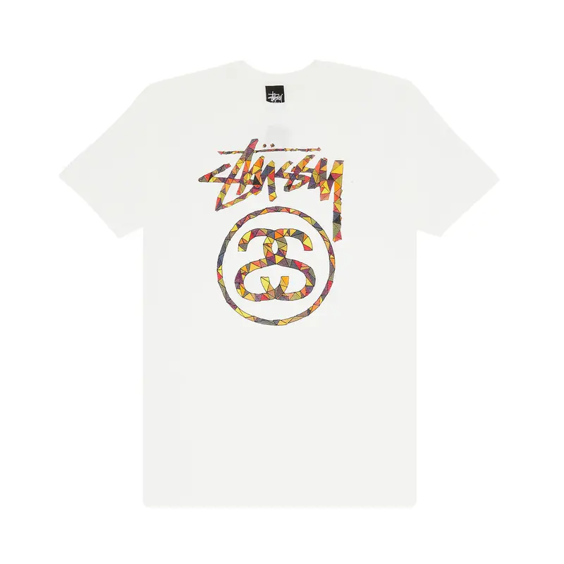 Stussy Glass Link White Tee