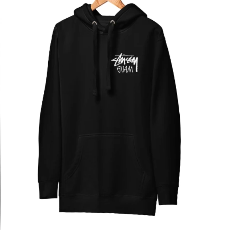 Stussy Guam Black Hoodie