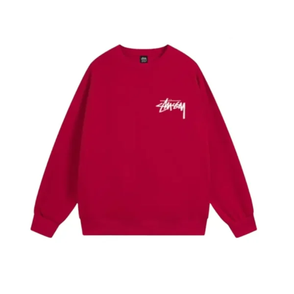 Stussy Hippo Red Sweatshirt