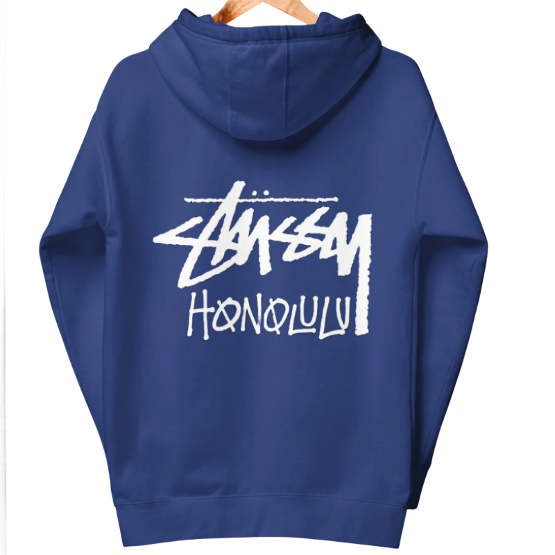 Stussy Honolulu Blue Hoodie