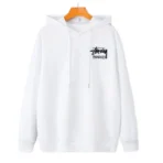Stussy Honolulu White Hoodie