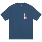 Stussy Kingpin Navy T-Shirt