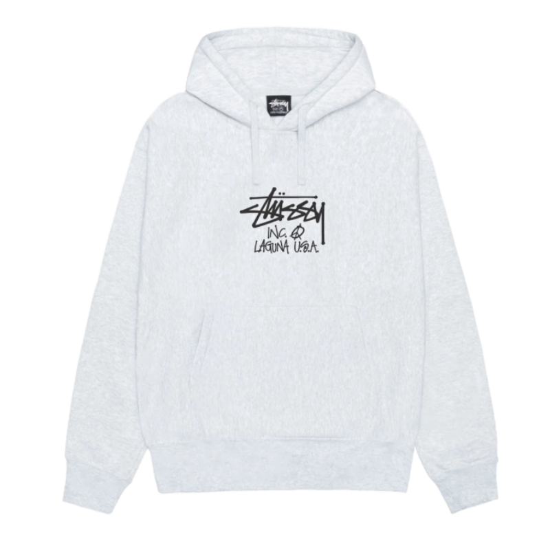 Stussy Laguna USA Ash Heather Hoodie