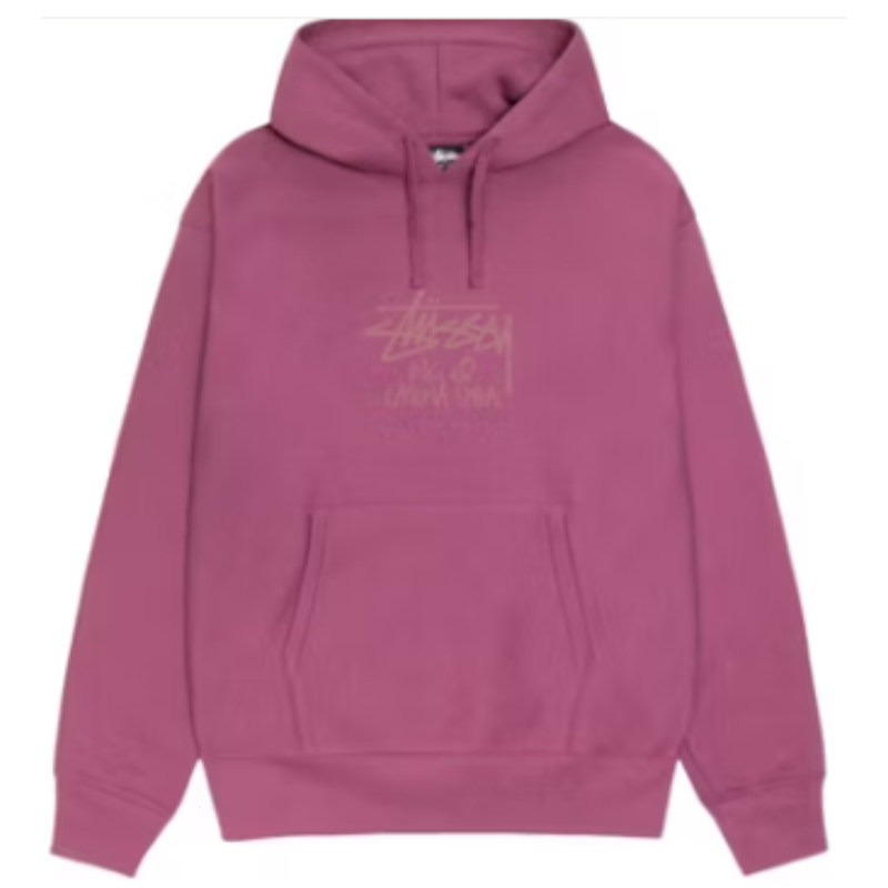 Stussy Laguna USA Berry Hoodie