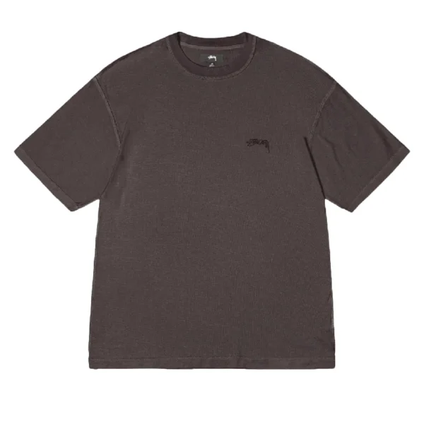 Stussy Lazy Faded Black T-Shirt