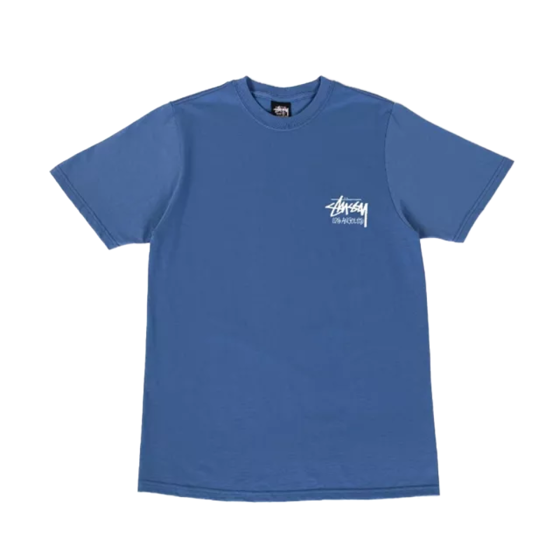 Stussy Los Angeles Blue Shirt