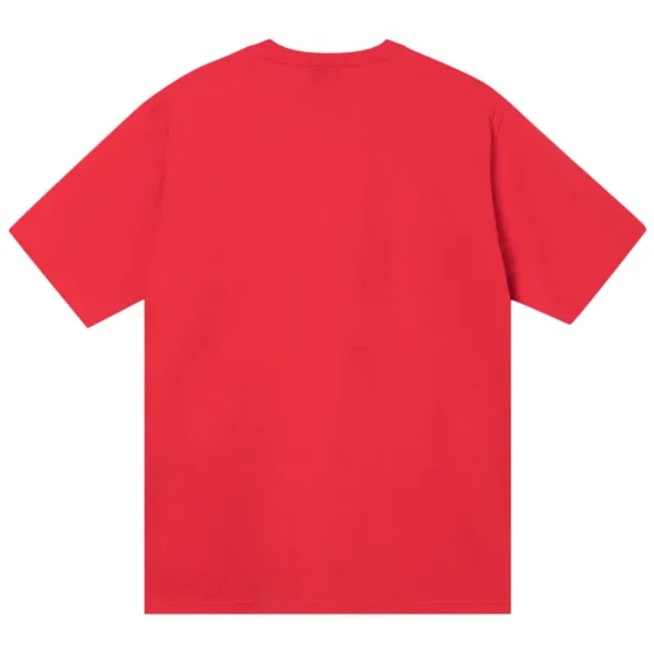 Stussy Motel Red Tee Back