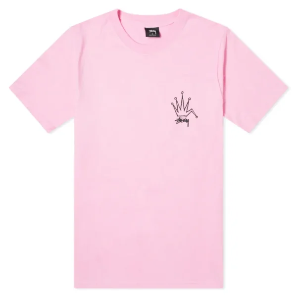 Stussy Old Crown Pink T-Shirt