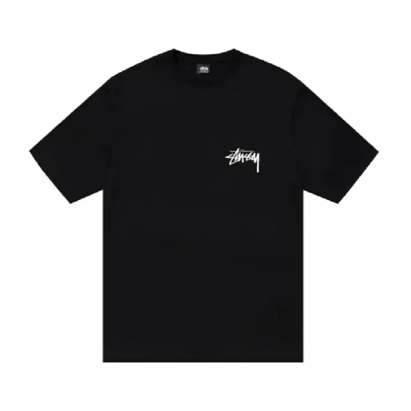 Stussy Plush Black T-Shirt