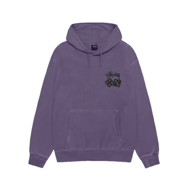 Stussy Purple Dice Hoodie