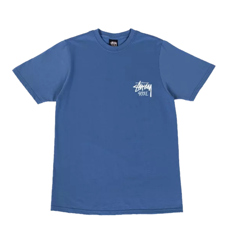 Stussy Seoul Blue T Shirt