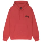 Stussy Skate Tough Red Hoodie