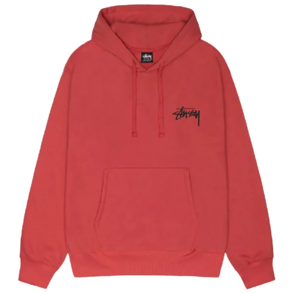 Stussy Skate Tough Red Hoodie