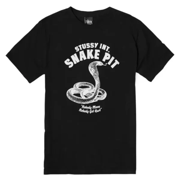 Stussy Snake Pit Black Shirt