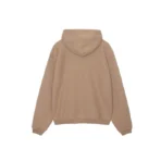 Stussy Sport Brown Zip Up Hoodie-back
